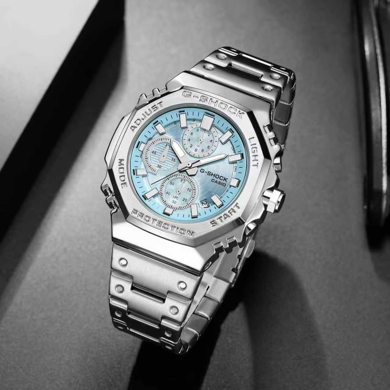 Casio G-Shock Premium Metal Chronograph Collection – Gold, Silver, Rose Gold & Black Edition