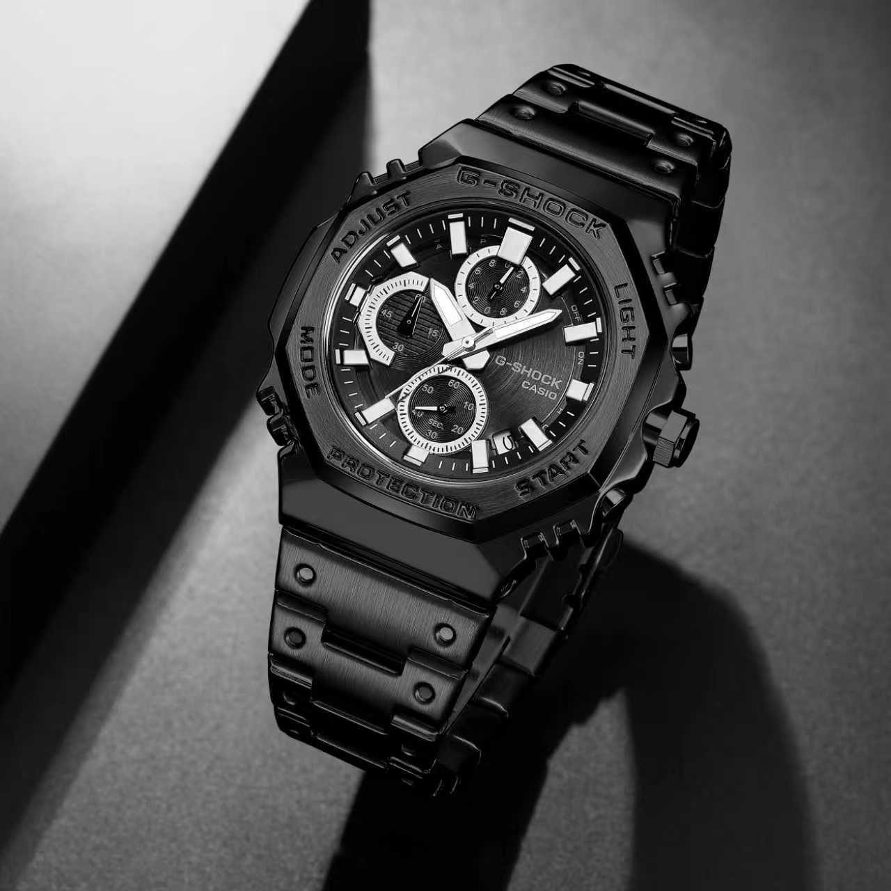 Casio G-Shock Premium Metal Chronograph Collection – Gold, Silver, Rose Gold & Black Edition