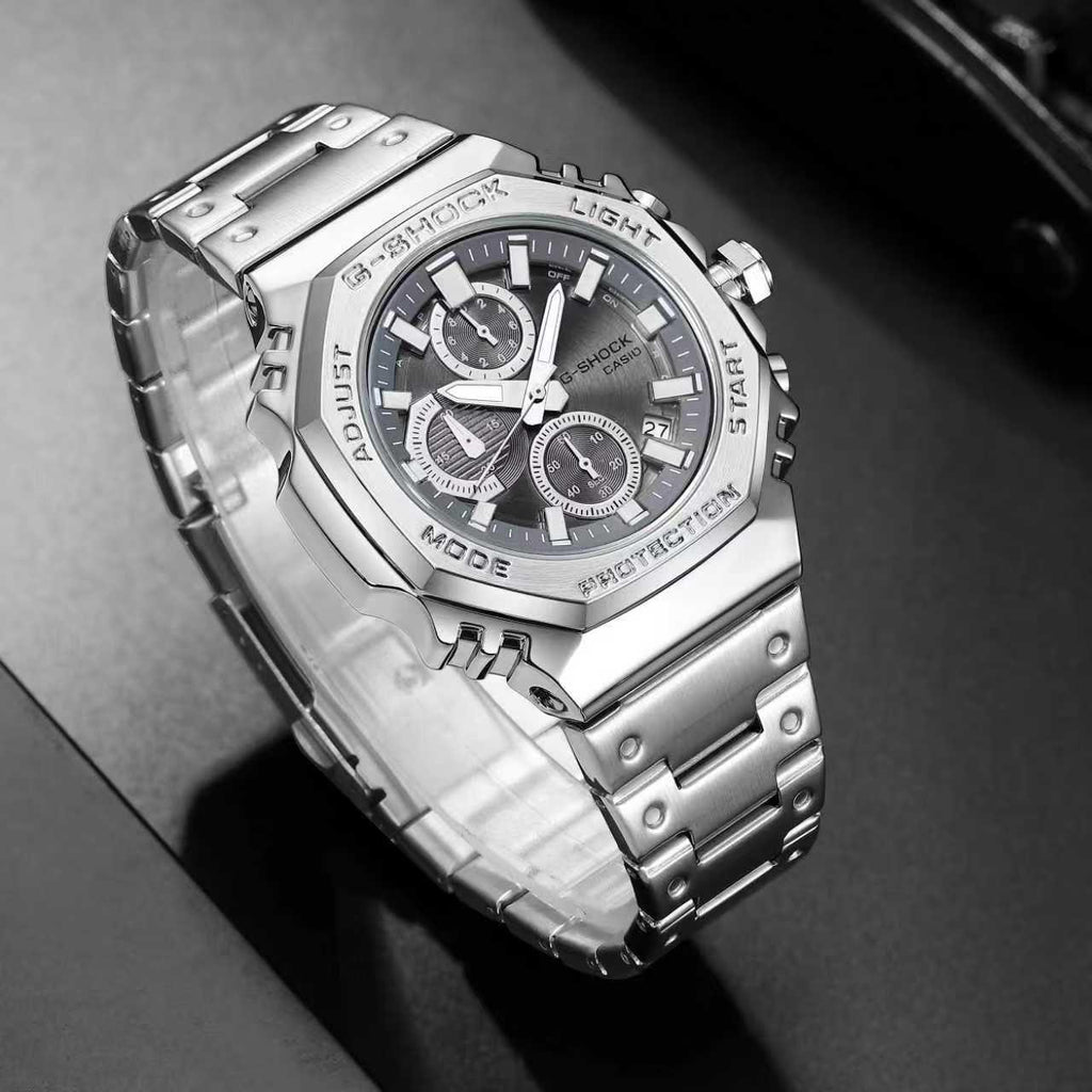 Casio G-Shock Premium Metal Chronograph Collection – Gold, Silver, Rose Gold & Black Edition