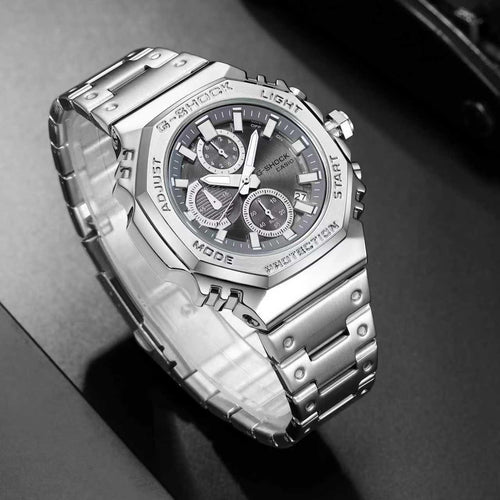 Casio G-Shock Premium Metal Chronograph Collection – Gold, Silver, Rose Gold & Black Edition