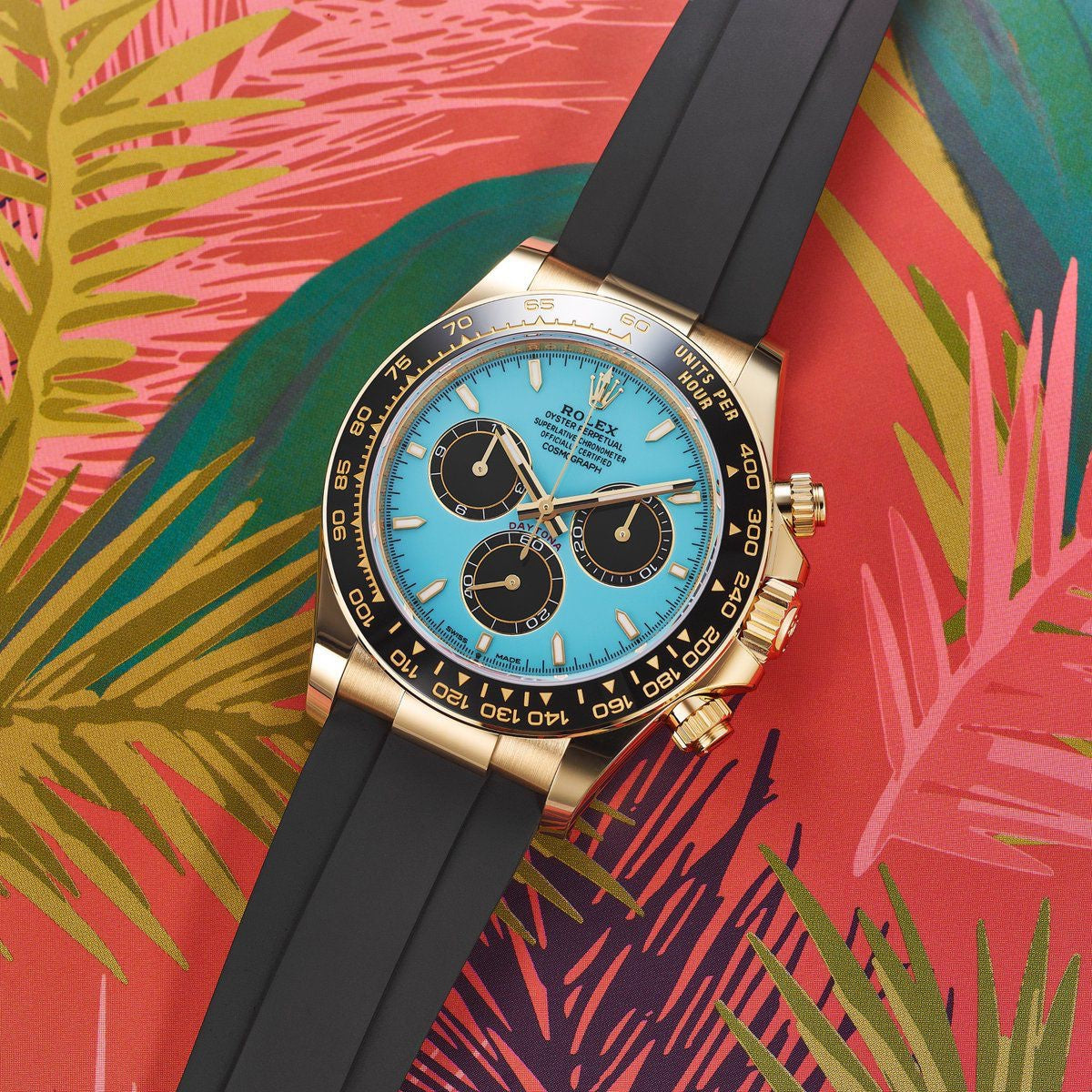 Rolex Cosmograph Daytona Turquoise Men’s | Blue & gold