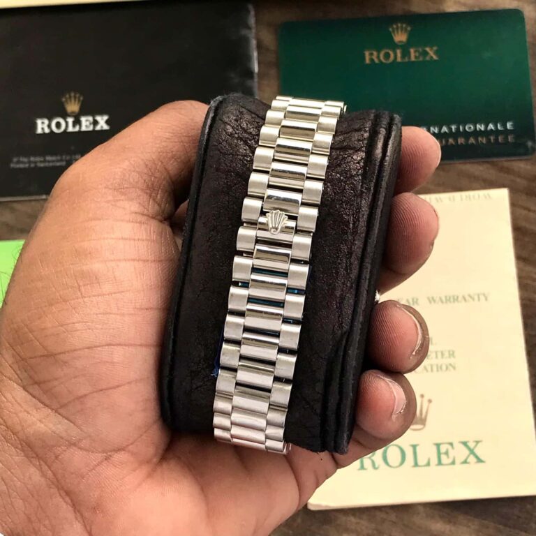 Rolex Date Just 41 Stainless Steel Swiss Automatic Jubli Chain Belt Mens Watc