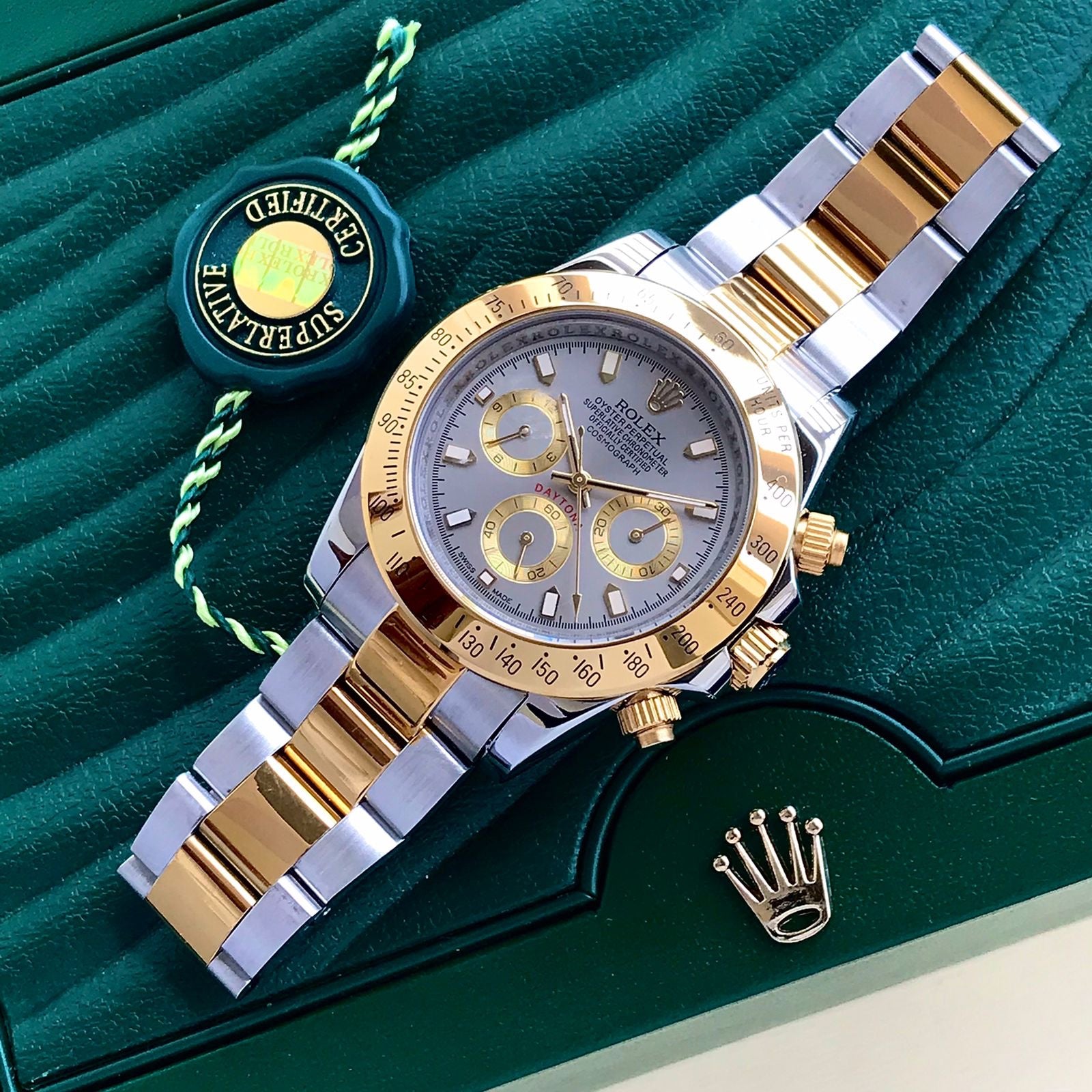 Rolex Date Just 41 Blue Motif Index Dial Fluted Bezel Jubilee Stainless Steel & Japanese Master Quality Mens Watch