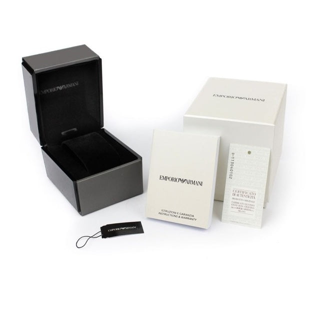 Emporio Armani AR11352 Stainless Steel Mario Men’s Watch